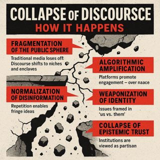 Systemic Unraveling of Discourse