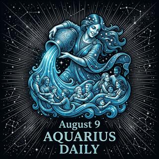 Sunday, August 9, 2026 Aquarius Horoscope Today