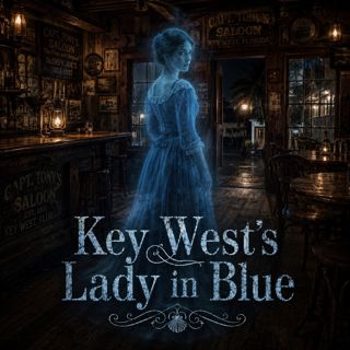 Key West's Lady in Blue