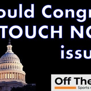Should Congress get involved AT ALL with the NCAA?