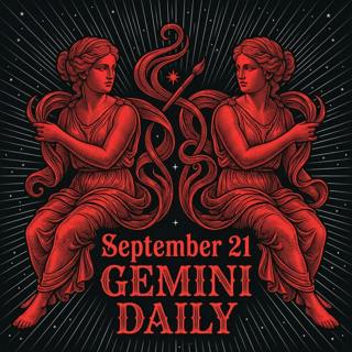Monday, September 21, 2026 Gemini Horoscope Today