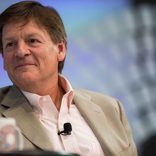 With Michael Lewis