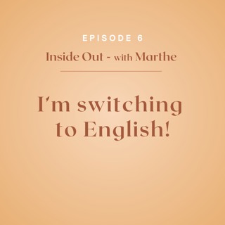 I'm switching to English!