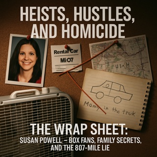 "The Wrap Sheet: Susan Powell — Box Fans, Family Secrets, and the 807-Mile Lie"