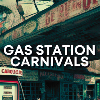 THOMAS LIGOTTI - Gas Station Carnivals | ASMR + Rain on a Tin Roof