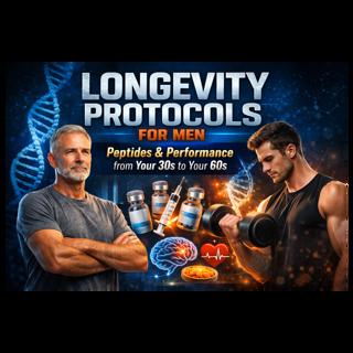 Longevity Protocols for Men, Peptides and Performance from Your 30s to Your 60s