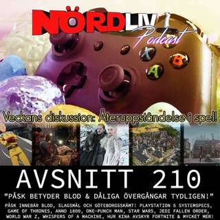 Avsnitt 210 - "Påsk betyder blod & dåliga övergångar tydligen!"