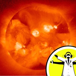 And now for the weather, in space...