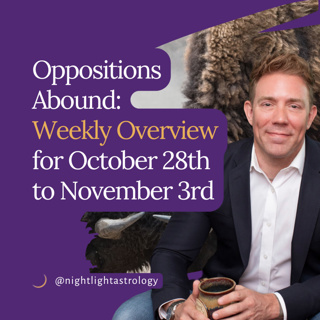 Oppositions Abound: Weekly Overview for October 28th to November 3rd