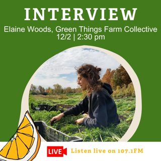 ROCKIN' FOR THE HUNGRY 2025 ~ Elaine Woods, Gleaning Program Coordinator at Green Things Farm Collective