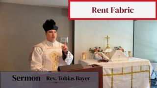 Sermon: Rent Fabric, by Rev. Tobias Bayer