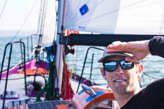 Etienne goes purple around the world