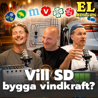 #65 ELMORGON - Vill SD bygga vindkraft? | Vad är nollfelsbrytare? | Grattis Max!