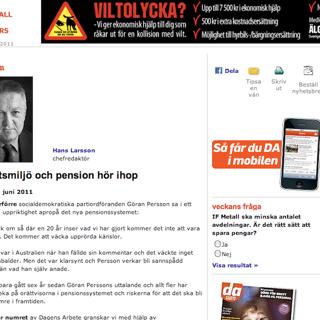 Miljonpensionen och mer upprättelse