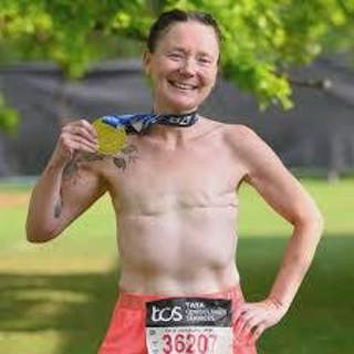 Lou Butcher, the Topless Runner