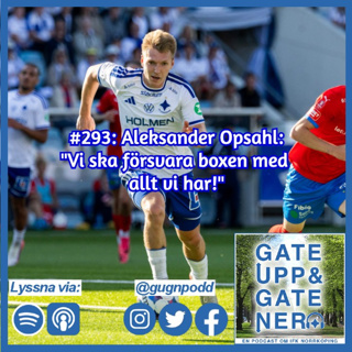 #293:Aleksander Opsahl:"Vi ska försvara boxen med allt vi har!"