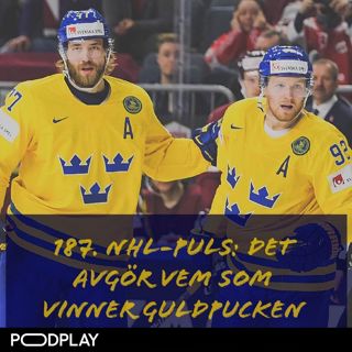 187. NHL-puls: Det avgör vem som vinner Guldpucken