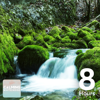 Tranquil Waterfall White Noise for Relaxation (8 Hours)