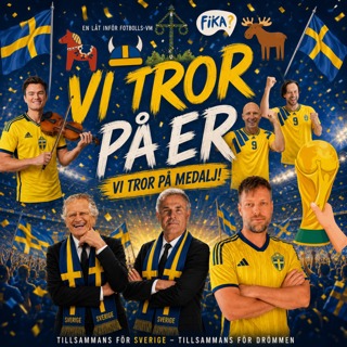 VM-LÅT- "VI TROR PÅ ER!" 🇸🇪 - Vi försöker slå officiella VM-låten!