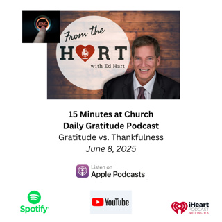 Gratitude vs Thankfulness