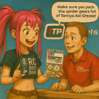 Why You Must Pack Your Open Diff Spider Gears With Tamiya AW Grease
