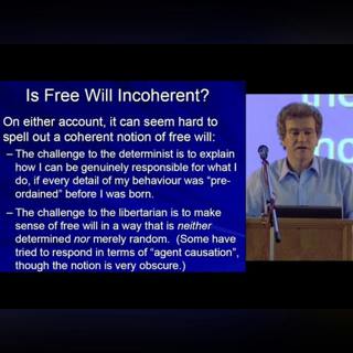 Free Will - General Philosophy (Peter Millican)