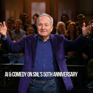 AI & Comedy on SNL's 50th Anniversary