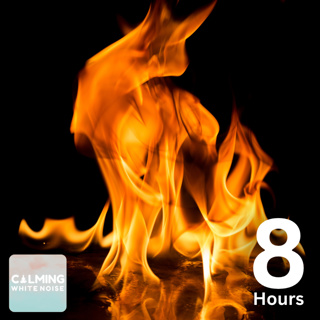 Cozy Fireplace Sounds for Sleep | 8 HOURS of Crackling Fire