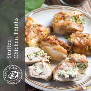 Stuffed Chicken Thighs