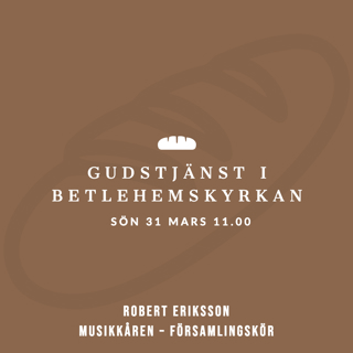 Predikan 31 mars 2019 - Årshögtid
