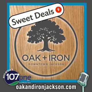 SWEET DEAL: Oak + Iron 9/25/26
