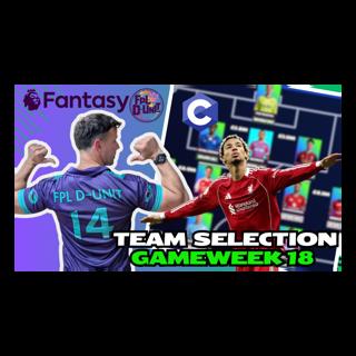 FPL TEAM SELECTION GW18 🔥💪| TRANSFER TIPS & A CONFIRMED (-12)🎲🐐| Fantasy Premier League Tips 2025/26