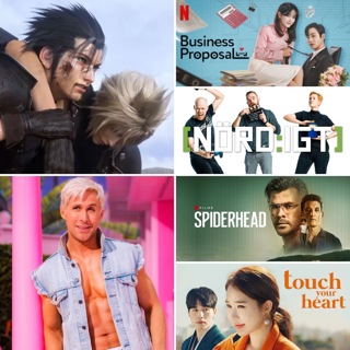 375. Den med Spiderhead, Touch Your Heart, Business Proposal, Final Fantasy VII Remakes och Ryan Gosling som Ken