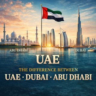 The Difference Between the UAE, Dubai, and Abu Dhabi