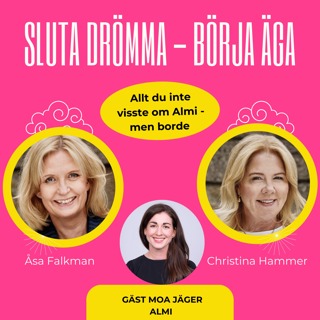 Allt du inte visste om Almi – men borde. Med Moa Jäger.