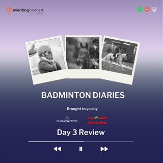 Badminton Diaries: Day 3 Review
