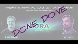 Watch now | Recording of AURA - Tim Frazer & Shane Gibson on 5th August 2026