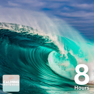 Powerful Waves Crashing (8 Hours) | Calming White Noise for Sleep, Relax, and Study