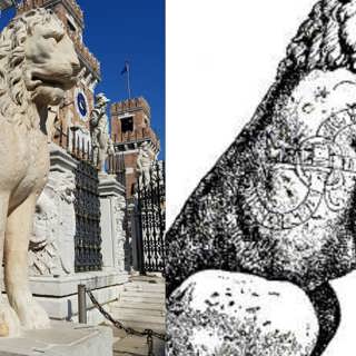 Pireuslejonet var runristarnas graffitivägg