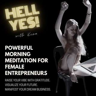 Powerful morning meditation for female entrepreneurs: Gratitude, visualization, manifestation