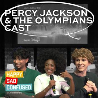 PERCY JACKSON AND THE OLYMPIANS cast & Rick Riordan