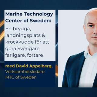 En hand för dig själv, en hand för båten: David Appelberg (MTC of Sweden) om att göra Sverige farligare, fortare