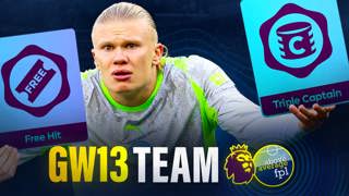 Triple Captain or Free Hit? | GW13 Team Selection