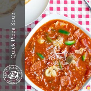 Quick Pizza Soup