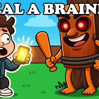 STEAL A BRAINROT Roblox Horror Story: When the Map Turns Red
