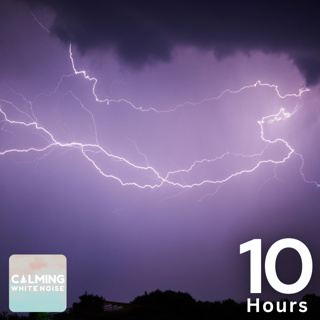 10 HOURS of Rain & Thunder | White Noise for Sleep