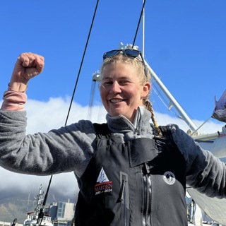 Heather Thomas, Winner of the 2023 Ocean Globe Race