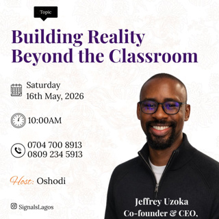 Building Reality Beyond the Classroom with Jeffrey Uzoka