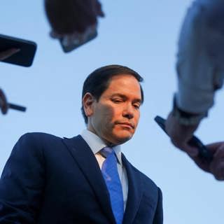 Is Marco Rubio playing Trump?