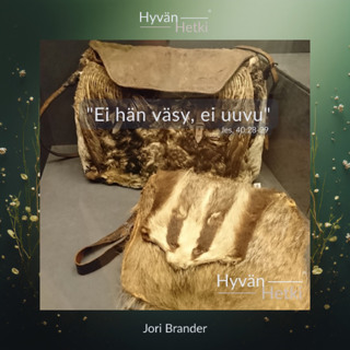 "Ei hän väsy, ei uuvu" (24.06.2026)